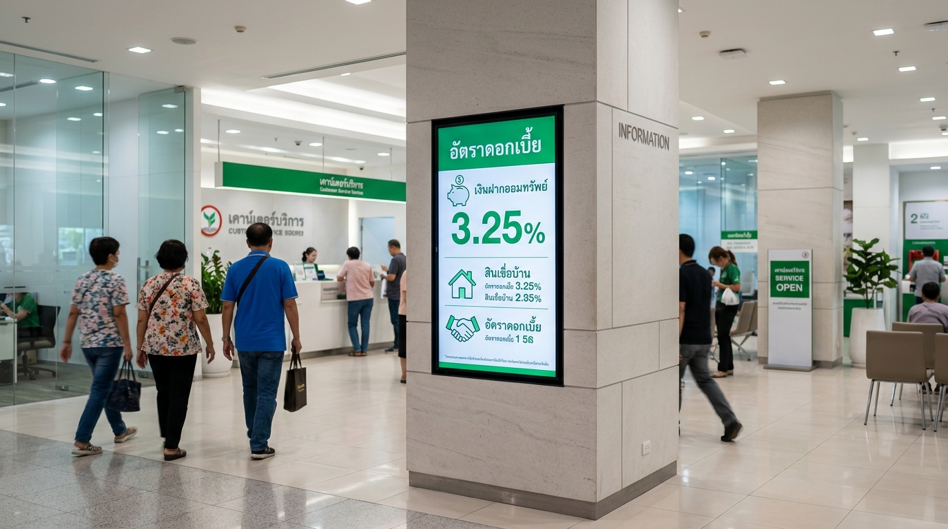 ยกระดับประสบการณ์ธนาคาร: เทรนด์จอ LED ประชาสัมพันธ์ยุคใหม่