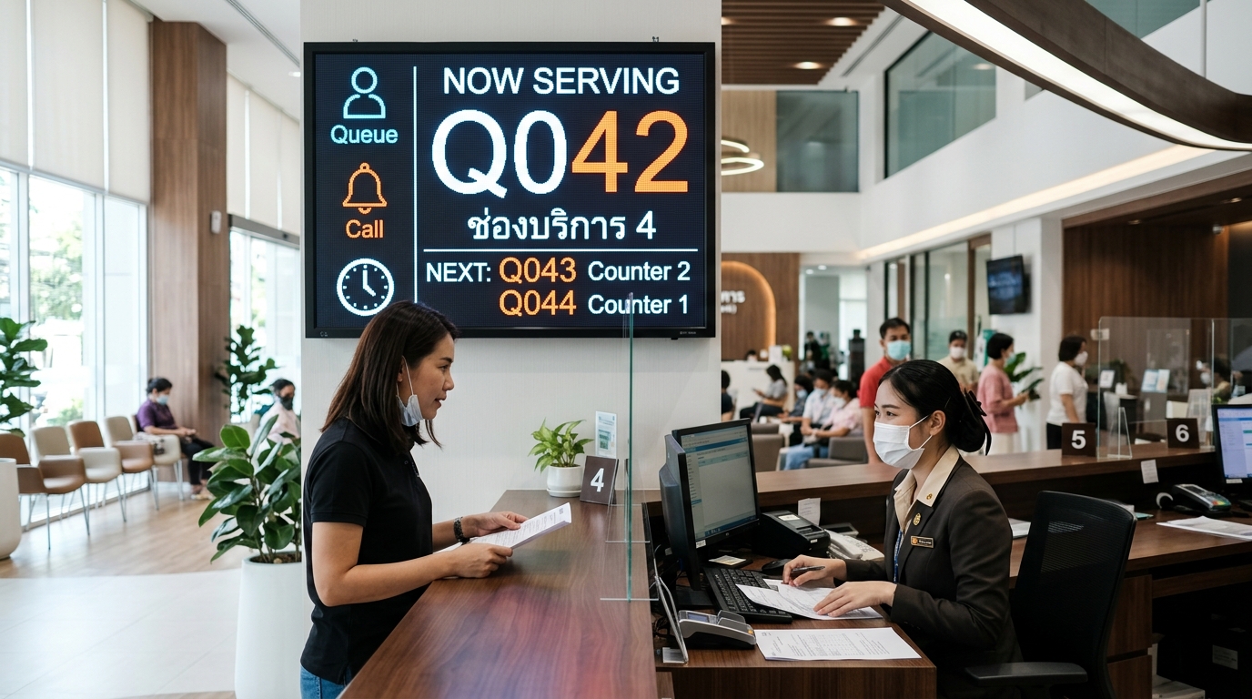 จอ LED สำหรับธนาคาร: อัปเกรดประสบการณ์ลูกค้าและประสิทธิภาพ