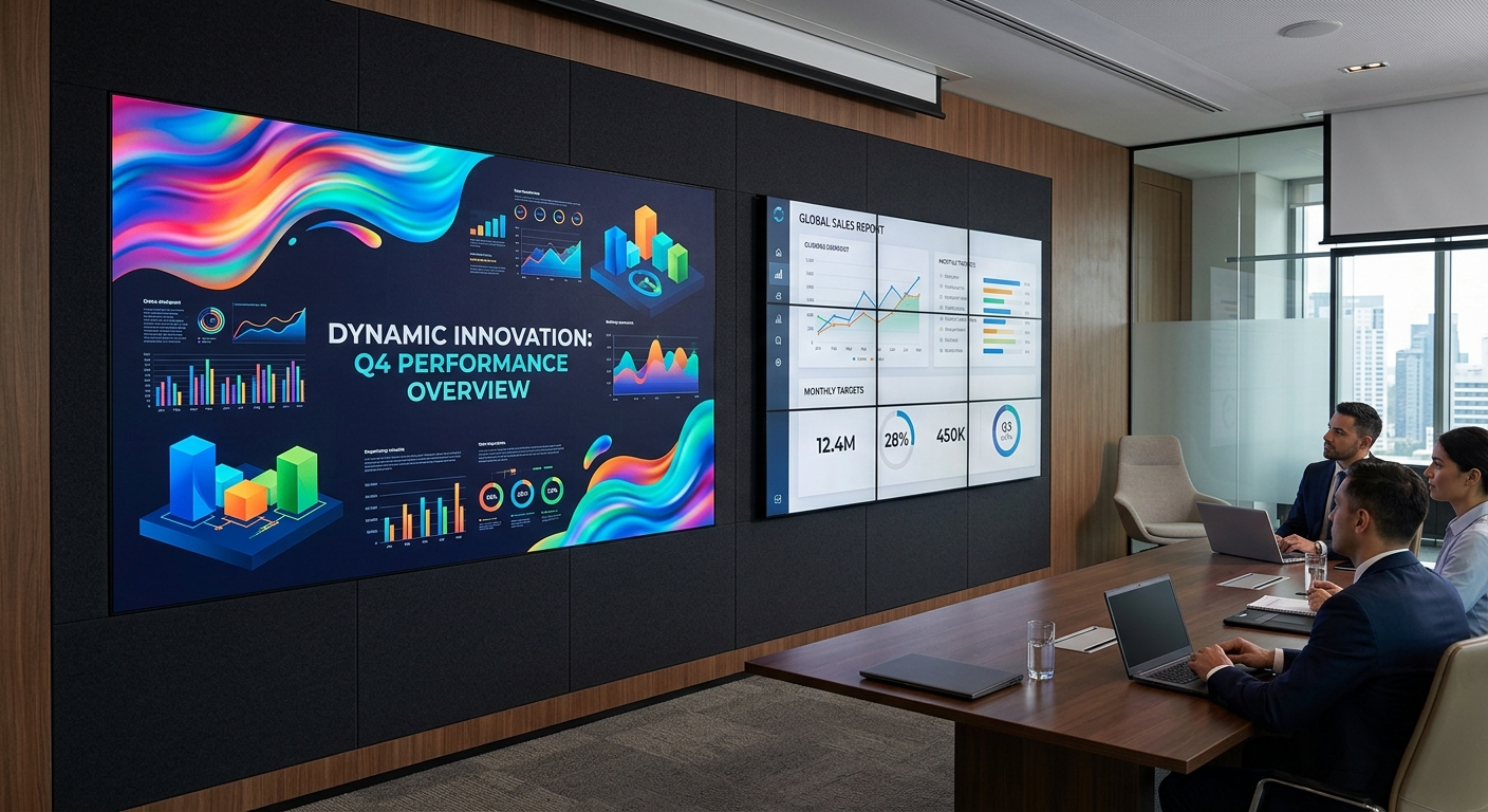 เปรียบเทียบ จอ LED vs video wall แบบ LCD เลือกแบบไหนคุ้มค่าที่สุด